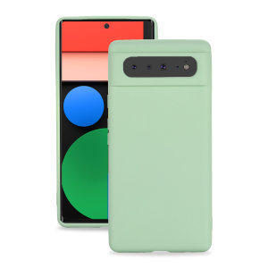 Olixar Soft Silicone Green Case - For Google Pixel 6