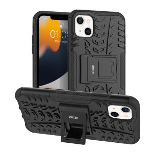 Olixar AmourDillo Tough Black Case - For iPhone 13