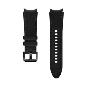 Official Samsung Galaxy Watch 4 Hybrid Leather Strap- 20mm S/M- Black