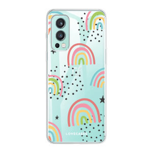 LoveCases OnePlus Nord 2 5G Gel Case - Abstract Rainbow