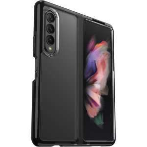OtterBox Symmetry Flex Black & Clear Protective Case - For Samsung Galaxy Z Fold 3