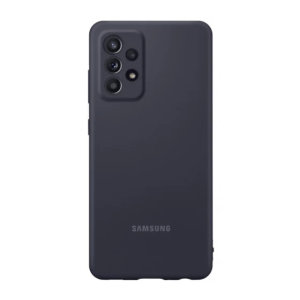 Official Samsung Galaxy A52s Silicone Cover Case - Black