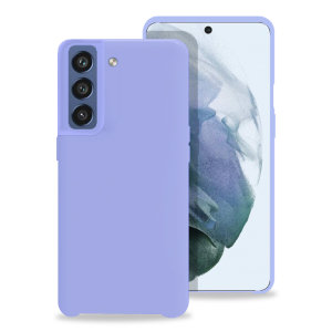 Olixar Soft Silicone Purple Case - For Samsung Galaxy S21 FE