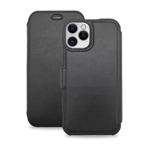 Olixar Black MagSafe Compatible Wallet Case - For iPhone 13 Pro