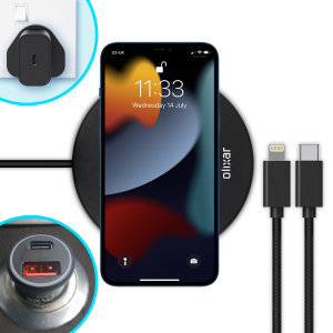 Olixar iPhone 13 Pro Max Complete Fast-Charging Starter Pack Bundle