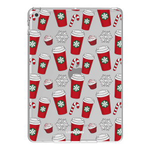 LoveCases iPad 10.2" 2021 Gel Case - Red Christmas Cups