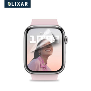 Olixar 2 Pack Film Screen Protector - For Apple Watch Series 7 41mm