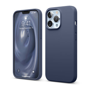 Elago Soft Silicone Light Blue Case - For iPhone 13 Pro Max