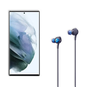 Official Samsung ANC Type-C Earphones - Black - For Samsung Galaxy S22 Ultra