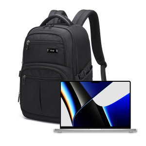 Olixar Xplorer MacBook Pro 16" 2021 Travel Backpack - Black