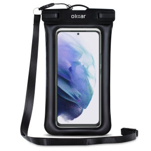 Olixar Black Waterproof Pouch - For Samsung Galaxy S22