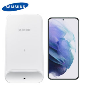 Official Samsung Galaxy S22 9W Fast Wireless Charging Stand - White