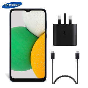 Official Samsung Galaxy A03 Core 25W UK Wall Charger & 1m USB-C Cable