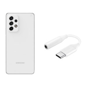 Official Samsung Galaxy A53 USB-C To 3.5mm Audio Aux Adapter