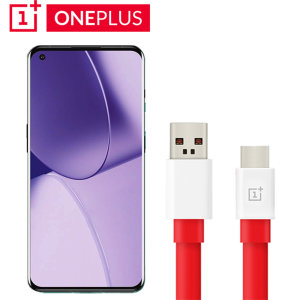 Official 1M Warp Charge USB-A to USB-C Charging Cable - For OnePlus 10