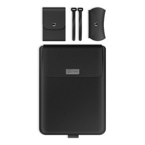 Olixar Universal Tablet & Laptop Sleeve Coordinated Accessory Pack - Black