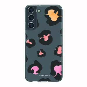 LoveCases Gel Colourful Leopard Case - For Samsung Galaxy S22