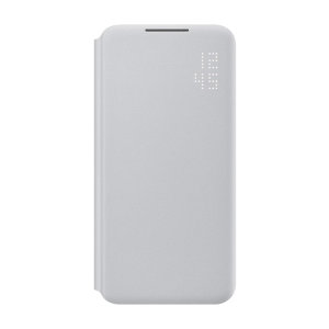 Official Samsung Smart LED View Cover Light Grey Case - For Galaxy S22
