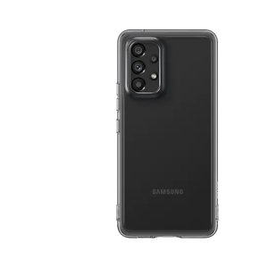Official Samsung Galaxy A53 Soft Clear Cover Case - Black