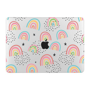 Lovecases MacBook Pro 16" 2021 Gel Case - Abstract Rainbow
