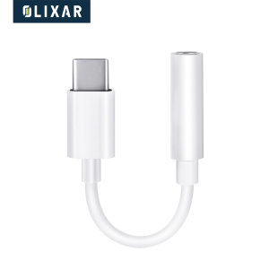 Olixar OnePlus 10 Pro USB-C To 3.5mm Adapter - White