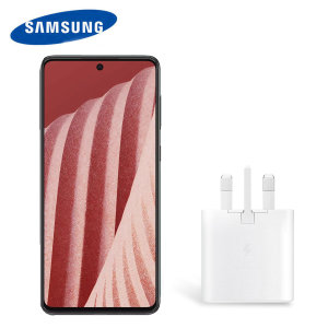 Official Samsung White 25W PD USB-C UK Wall Charger - For Samsung Galaxy A73