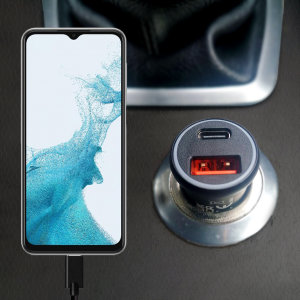 Olixar Samsung Galaxy A23 5G 38W Dual Car Charger & 1.5m USB-C Cable