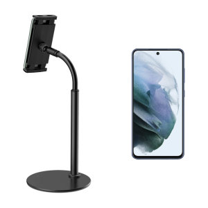 Olixar Black ShortArm Desk Holder - For Samsung Galaxy S21 FE