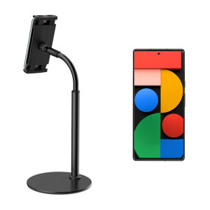 Olixar Google Pixel 6 ShortArm Desk Holder- Black