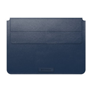 SwitchEasy EasyStand Leather Sleeve And Stand Midnight Blue Case - For MacBook Pro 14" 2021