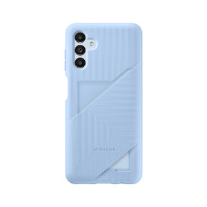 Official Samsung Card Slot Arctic Blue Cover Case - For Samsung Galaxy A13 5G