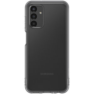 Official Samsung Black Soft Clear Cover - For Samsung Galaxy A13 5G