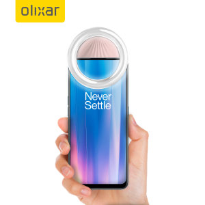 Olixar Pink Clip-On Selfie Ring LED Light - For OnePlus Nord CE 2 5G
