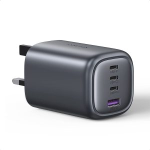 UGREEN 100W USB C Charger Plug 4-Port GaN Type C Fast Wall Power Adapter - Black