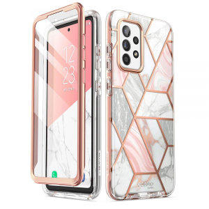 Supcase Cosmo Marble Rugged Case With Screen Protector - For Samsung Galaxy A53 5G
