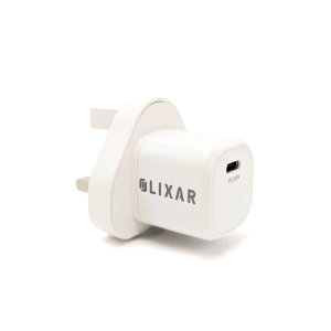Olixar Power Delivery 20W USB-C White Wall Charger UK Plug - For Google Pixel 6a