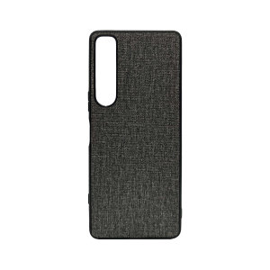 Olixar Cool Grey Fabric Slim Case - For Sony Xperia 1 IV