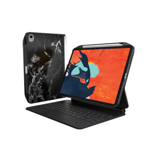 SwitchEasy Black Marble CoverBuddy Case - For iPad Pro 12.9'' 2018