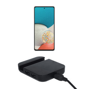 Aquarius 4-Port USB 2.0 Black Hub and Phone Stand - Samsung Galaxy A53