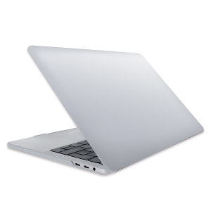 Olixar Tough Protective Frosted Clear Case - For MacBook Pro 2022 M2 Chip