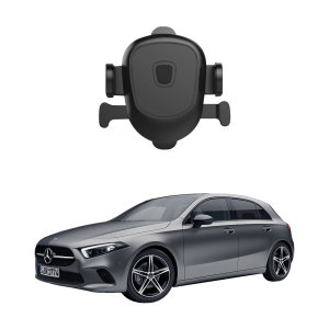 Olixar Black Circular Air Vent Car Phone Holder For Smartphones - For Mercedes Benz A Class (2018 & Newer)