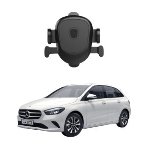 Olixar Black Circular Air Vent Car Phone Holder For Smartphones - For Mercedes Benz B Class (2018 & Newer)