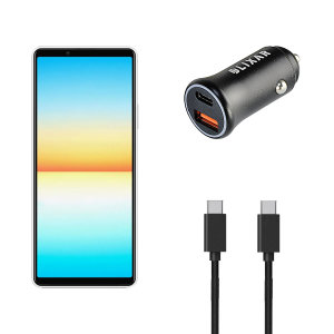 Olixar 38W Dual Car Charger & 1.5m USB-C Cable - For Sony Xperia 10 IV