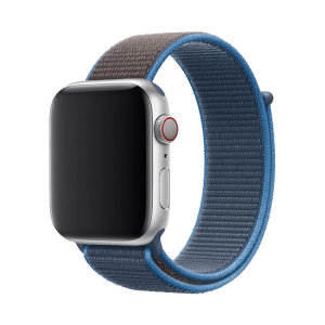 Olixar Ocean Blue Nylon Fabric Sports Loop - For Apple Watch Series 1 42mm