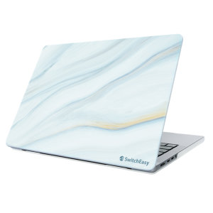 SwitchEasy Marble Cloudy White Case - For MacBook Pro 2022 M2 Chip
