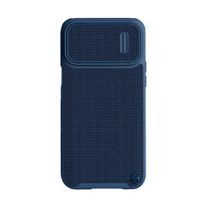 Nillkin Navy Textured Silicone Privacy Case - For iPhone 14 Pro