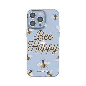 LoveCases Bee Happy Gel Case - For iPhone 14 Pro