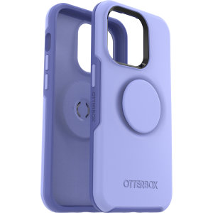 Otterbox Pop Symmetry Purple Case - For iPhone 14 Pro