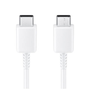 Official Samsung White 3A USB-C to C 1.8m Data Cable