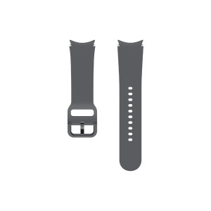 Official Samsung Galaxy Graphite Sports Band (S/M) - For Samsung Galaxy Watch 4